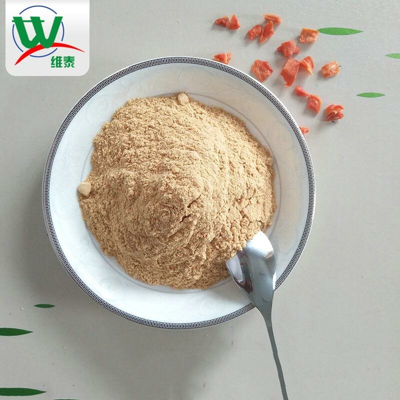 Dehydrated carrot powder