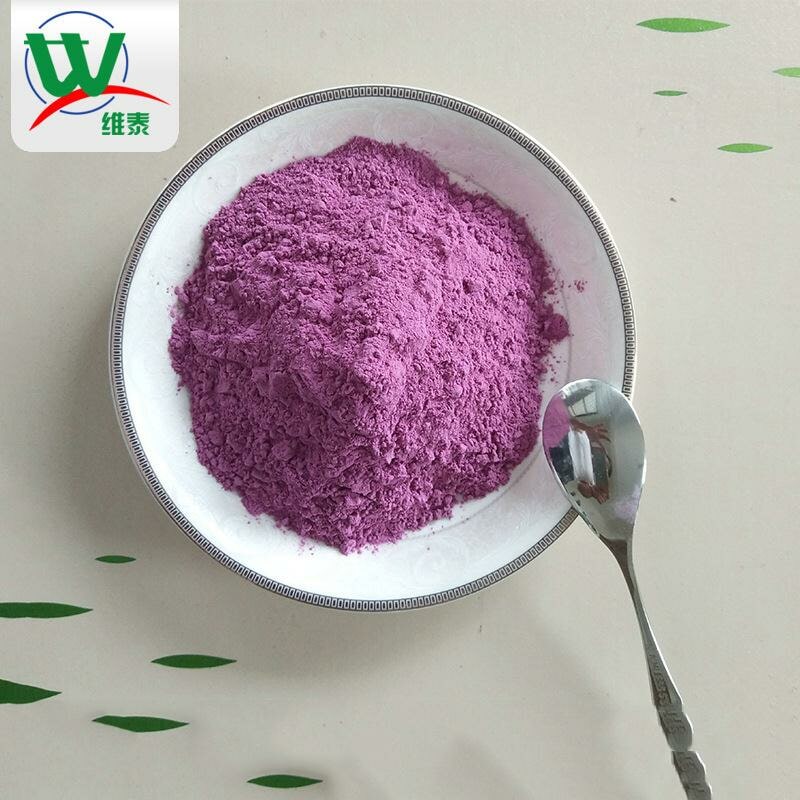 Dehydrated purple potato powder